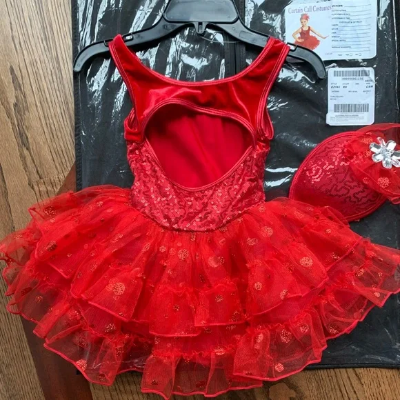 Red my mind dance costume - Picture 3 of 5